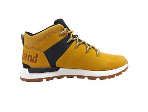 TIMBERLAND SPRINT TREKKER MID LACE UP SNEAKER WHEAT NUBUCK TB0A6DQDEJS1-EJS Μουσταρδί