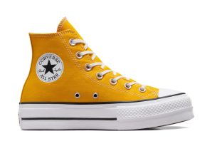 CONVERSE CHUCK TAYLOR ALL STAR LIFT PLATFORM A06506C Μουσταρδί