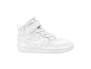 NIKE COURT BOROUGH MID 2 PS CD7783-100 Λευκό