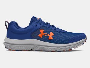 Under Armour – Παιδικά Παπούτσια Running UA Assert 10 – Tech Blue/Mod Gray/Orange Blast