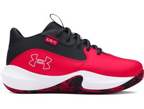 Under Armour – Προσχολικά Παπούτσια Μπάσκετ UA Lockdown 7 – Red/Black/White