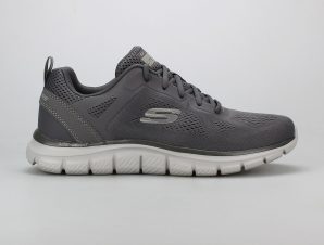 SKECHERS BROADER SNEAKERS ΓΚΡΙ