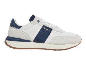 Pepe jeans BUSTER TAPE Sneakers Ανδρικά Παπούτσια PMS60006-800 Λευκό