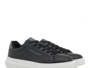 Renato Garini Ανδρικά παπούτσια Sneakers 65V-020 Μαύρο Γκρί R565V0202172