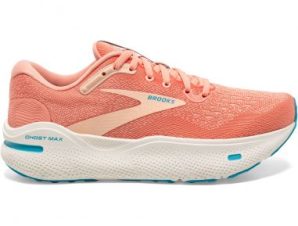 Brooks Ghost Max PapayaApricotBlue Παπουτσι Γυναικειο 1203951B818