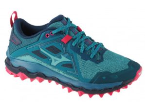 Mizuno Wave Mujin 8 J1GK217032 Γυναικεία Αθλητικά Παπούτσια Trail Running Πράσινα