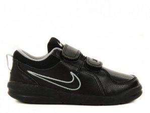 Nike Παιδικά Sneakers με Σκρατς Black / Metallic Silver 454500-001