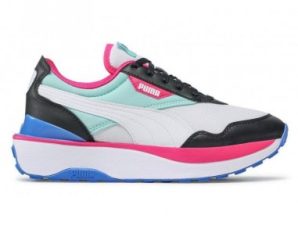 Puma Cruise Rider Flair Γυναικεία Sneakers Πολύχρωμα 381654-01