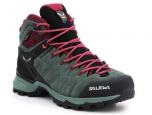 Salewa Alp Mate Mid 61385-5085 Γυναικεία Ορειβατικά Μποτάκια Αδιάβροχα Πράσινα