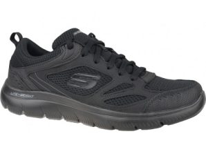 Skechers Summits South Rim 52812-BBK Ανδρικά Αθλητικά Παπούτσια Running Μαύρα