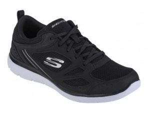 Skechers Summits Suited 12982-BKW Γυναικεία Αθλητικά Παπούτσια Running Μαύρα