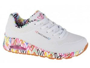 Skechers UnoLoving Love 155506WHT