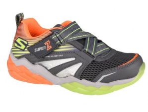 Skechers Αθλητικά Παιδικά Παπούτσια Running Rapid Flash 2.0 Γκρι 90726L-CCOR